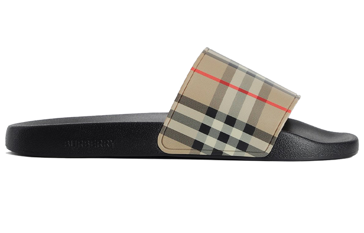 Shop Burberry Vintage Check Sandal 'Deep Navy' 80239651