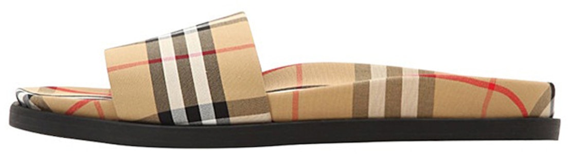 버버리 빈티지 체크 슬라이드 (옐로우) 4076218 Buy 버버리 빈티지 체크 슬라이드 (옐로우) 4076218