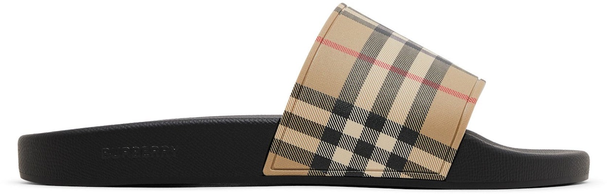 Burberry Vintage Check Slides Archive Beige 8056942/80569421 Buy Burberry Vintage Check Slides Archive Beige 8056942/80569421