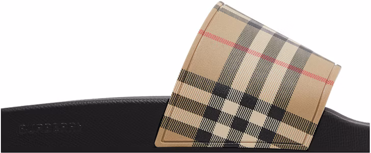 Lookbook Burberry Vintage Check Slides Archive Beige 8056942/80569421
