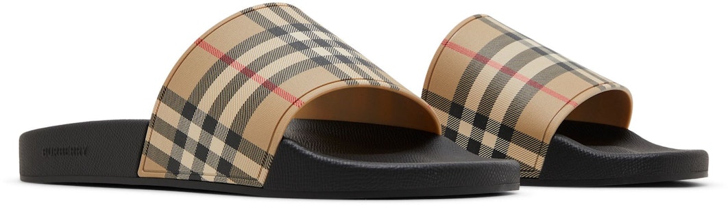 バーバリー ヴィンテージチェック スライド (ベージュ) 8056942/80569421 Cheap バーバリー ヴィンテージチェック スライド (ベージュ) 8056942/80569421
