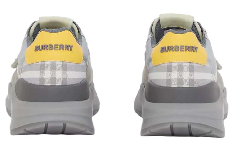 Shop 巴宝莉复古格纹休闲鞋“灰色格纹” 80509691