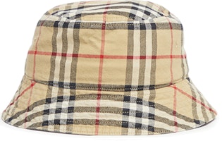 Burberry Vintage Check Yellow Bucket Hat for Men 8075657A7026 Burberry Vintage Check Yellow Bucket Hat for Men 8075657A7026