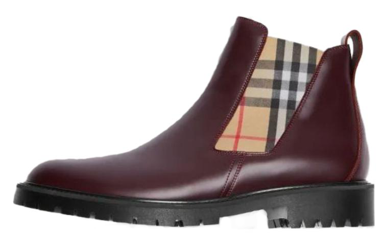 Buy バーバリー ヴィンテージ チェルシーブーツ (赤) 40786641