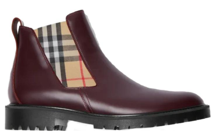 Order バーバリー ヴィンテージ チェルシーブーツ (赤) 40786641