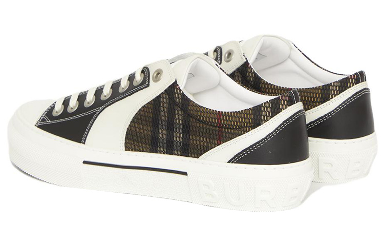 Shop Burberry Vintage Cotton Check Black White 80654481/8065448
