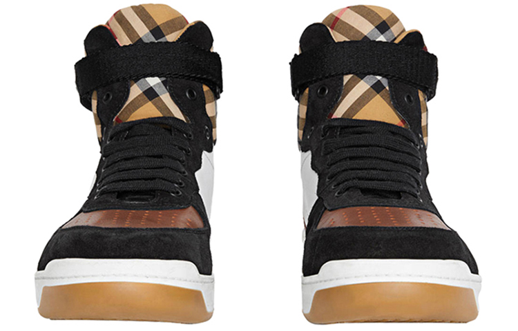 Burberry Vintage High-Top 'White Check' 圖 3