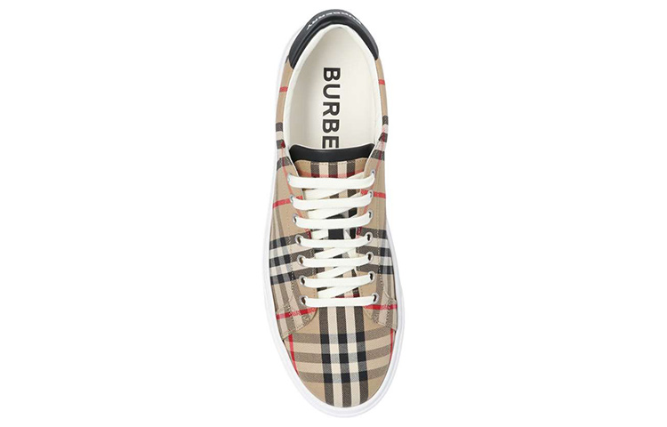 Burberry Vintage Low-Top 'Beige Check' 圖 4