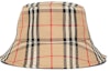 Shop バーバリー ヴィンテージ ポリエステル バケットハット 男女兼用 カップル向け 80269271