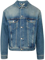 Burberry Vintage Washed Single-Breasted Denim Jacket Men’s Blue 80715441 Burberry Vintage Washed Single-Breasted Denim Jacket Men’s Blue 80715441