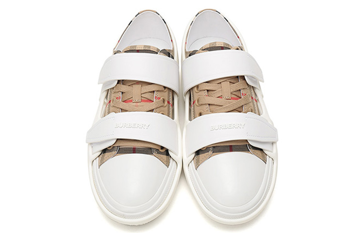 Burberry Vintage Webb 'Iconic Check Beige' 圖 4