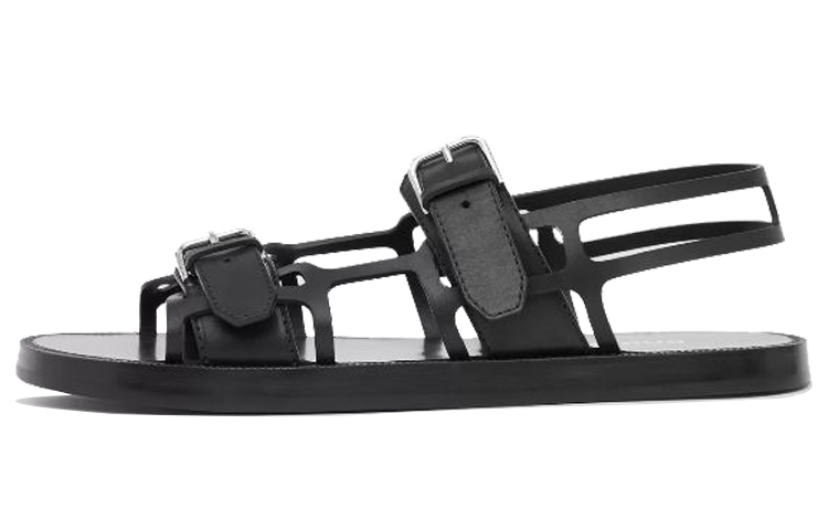 Burberry Webb Sandal 'Black Leather' 80276521