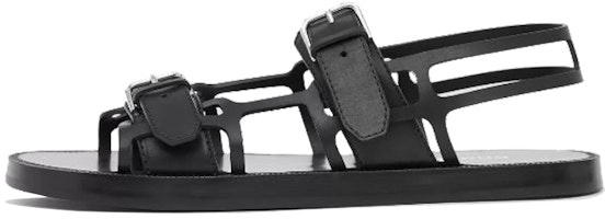 Burberry Webb Sandal 'Black Leather' 80276521 Burberry Webb Sandal 'Black Leather' 80276521