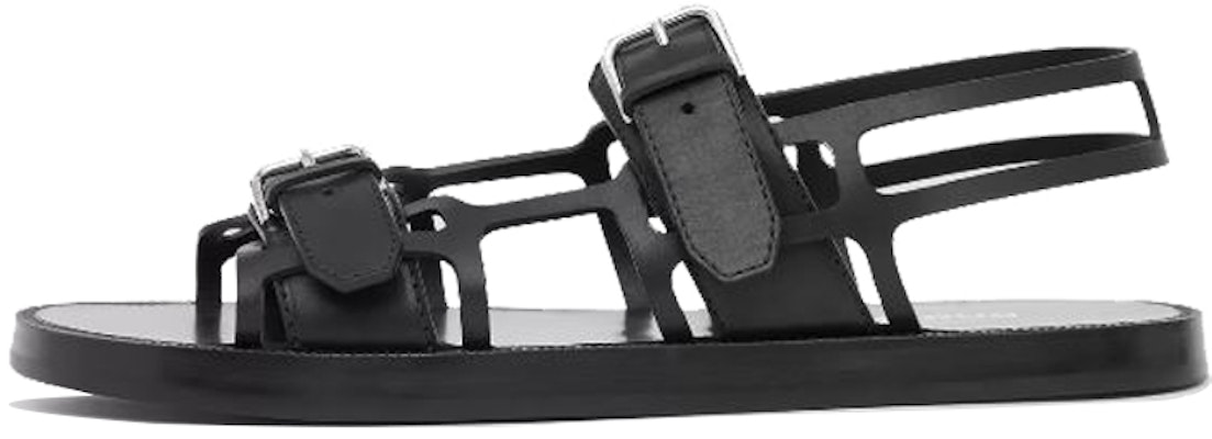 Burberry Webb Sandal 'Black Leather' 80276521 Buy Burberry Webb Sandal 'Black Leather' 80276521