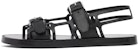 Sandal Burberry Webb 'Kulit Hitam' 80276521