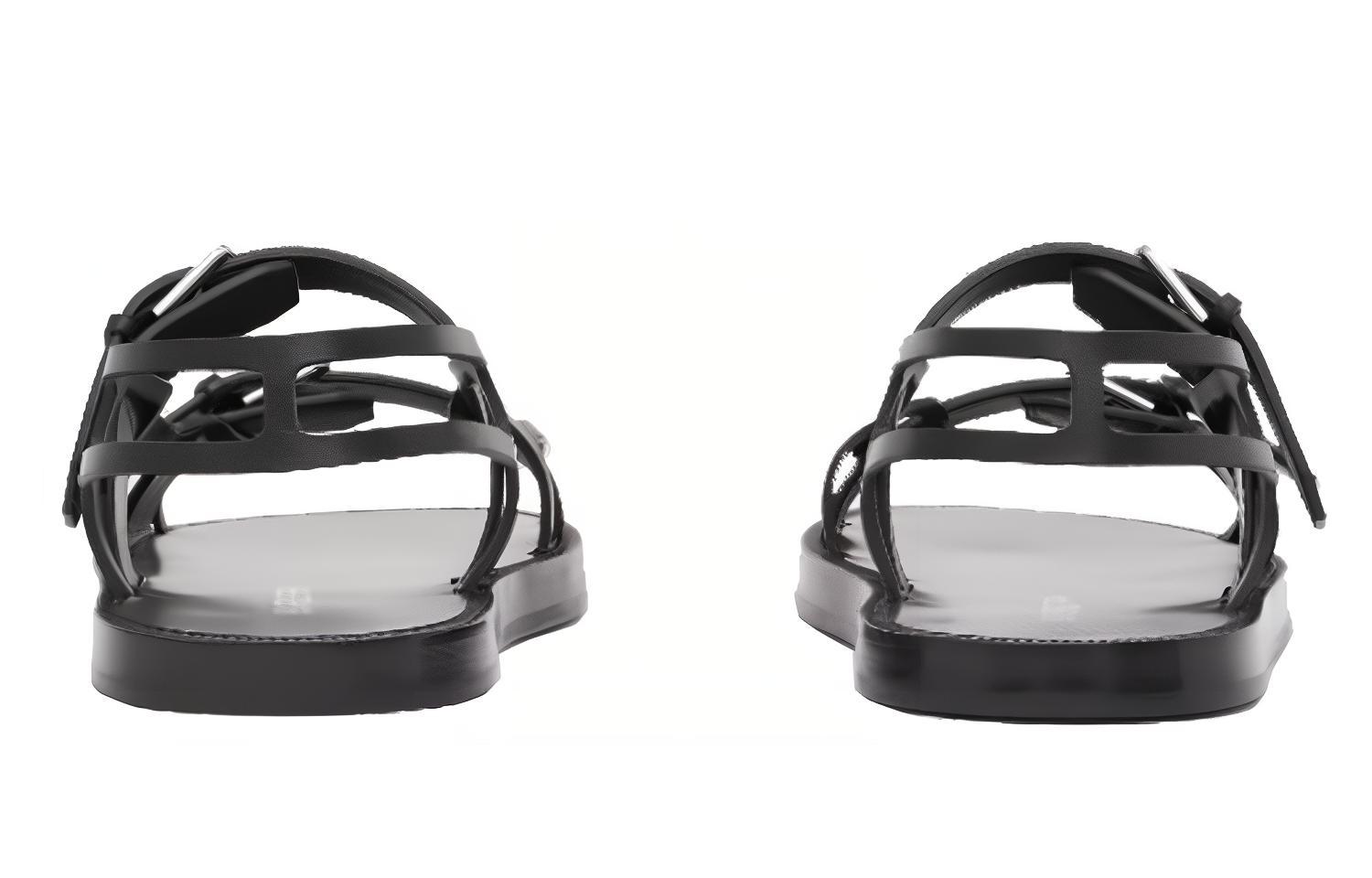 Lookbook Sandal Burberry Webb 'Kulit Hitam' 80276521