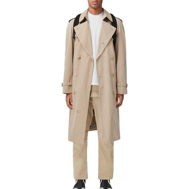 Burberry Westminster Double-Breasted Trench Coat in Honey Color 80280951 圖 6
