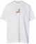 Order Burberry 白色動物印花短袖圓領T恤 80223701