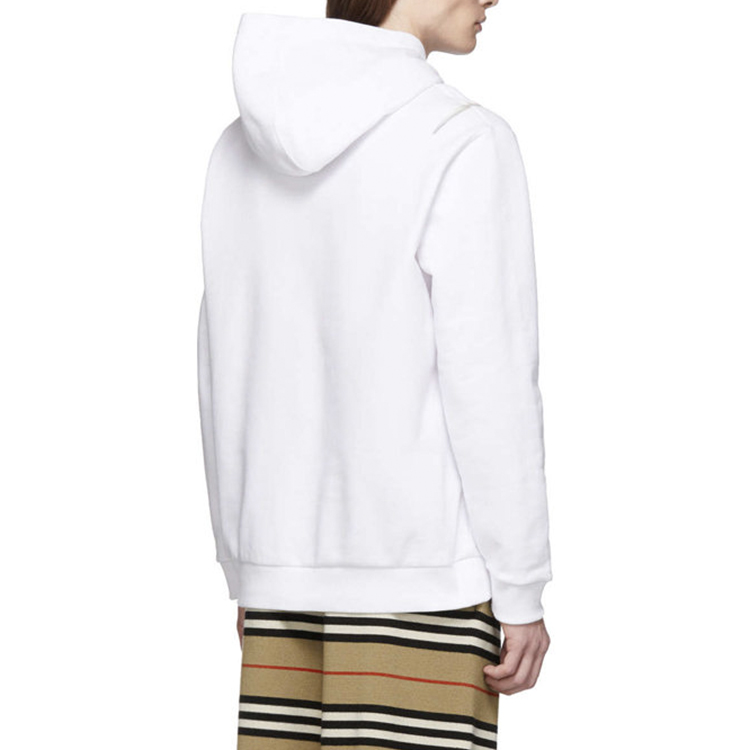 Burberry White Animal Print Loose Fit Hoodie 80136021 圖 3