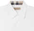 Details for Camisa Blanca Casual de Manga Larga Burberry con Logo Bordado. 80362921