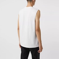 Burberry Baju Dalam Slim Putih Kapas dengan Cetakan Logo 45658611 Shop Burberry Baju Dalam Slim Putih Kapas dengan Cetakan Logo 45658611