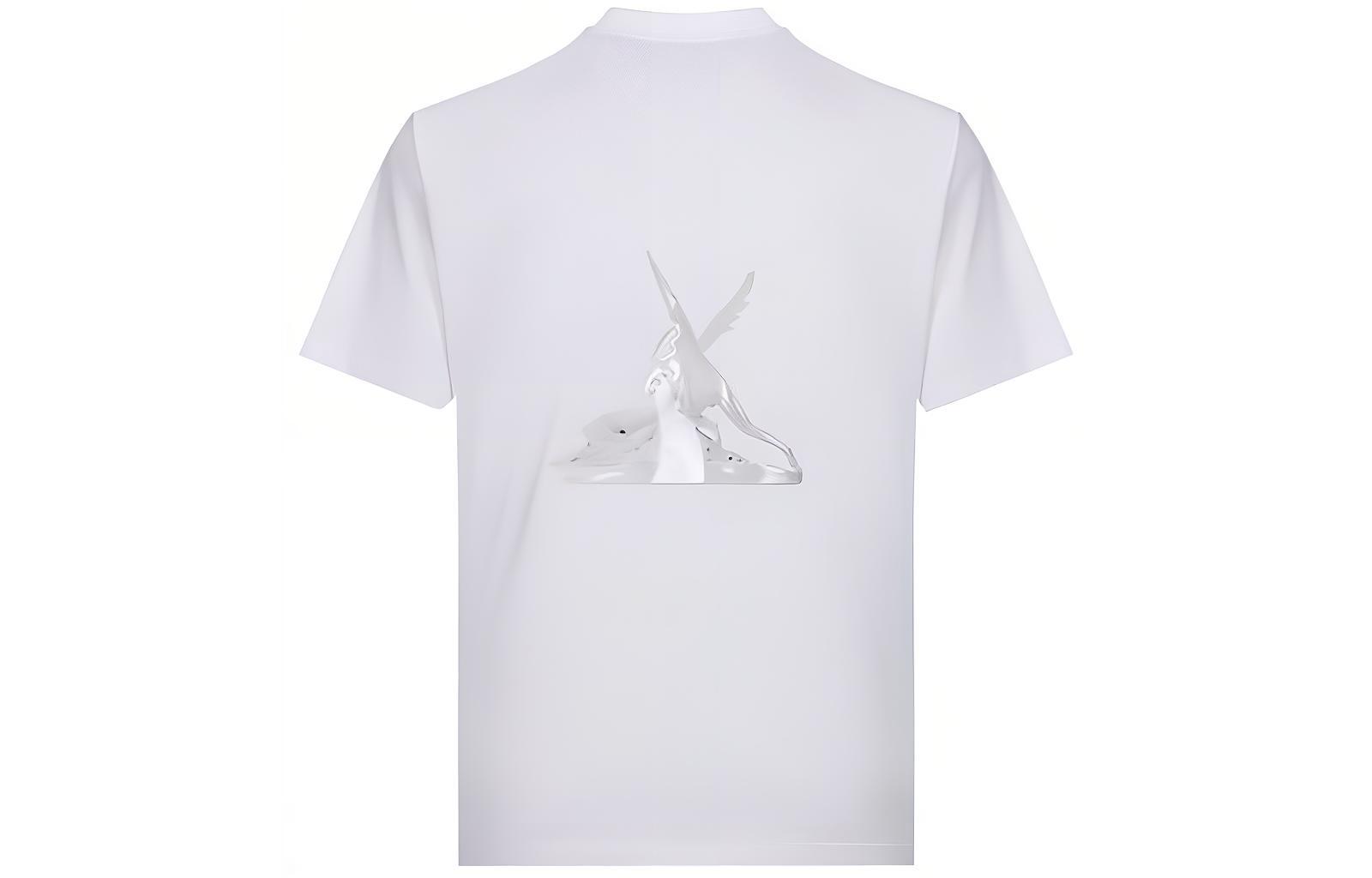 Burberry White Cupid Print Crewneck T-Shirt 80243651 圖 3