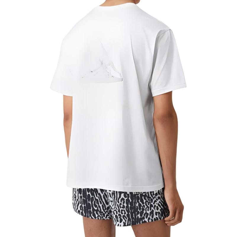 Burberry White Cupid Print Crewneck T-Shirt 80243651 圖 5