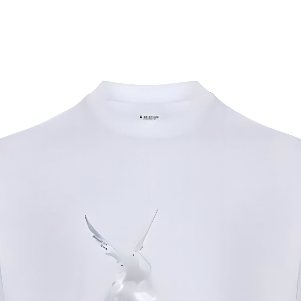 Burberry White Cupid Print Crewneck T-Shirt 80243651 圖 8