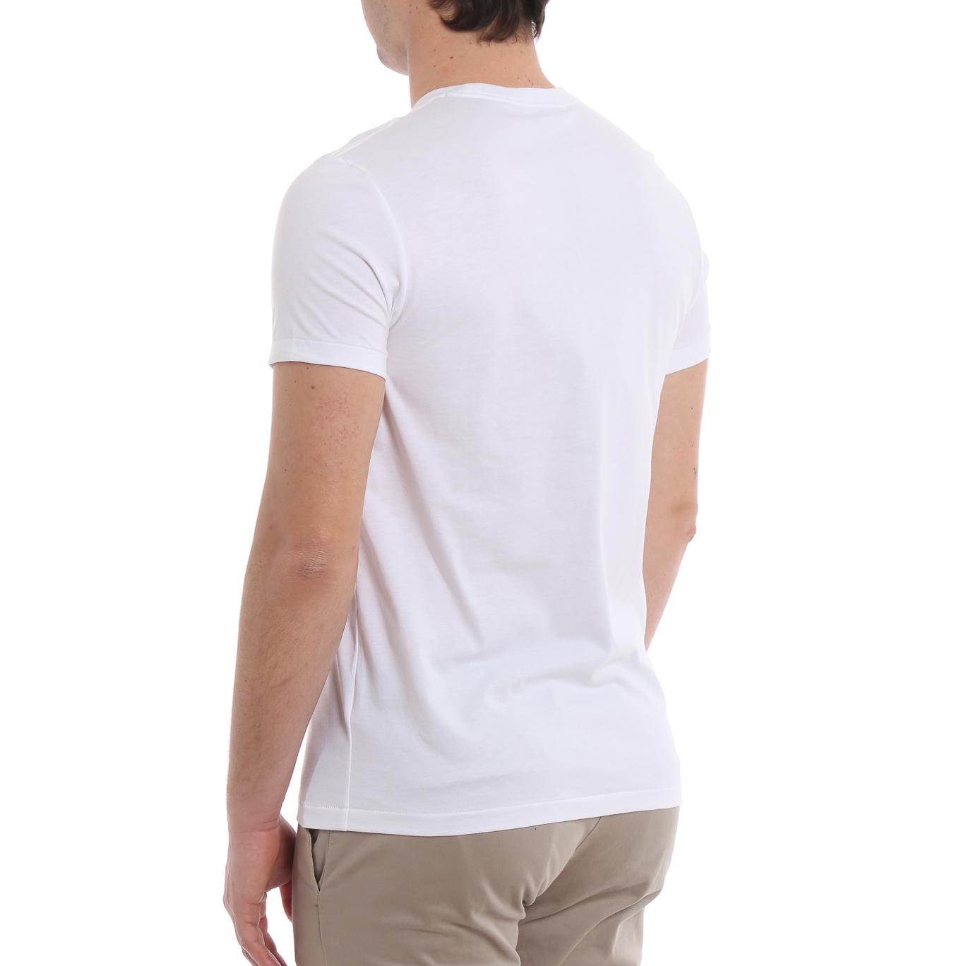 Burberry White Embroidered Cavalry Crest Crewneck T-Shirt 80038311 圖 4