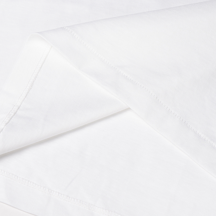 Burberry White Embroidered Logo Crew Neck T-Shirt 80268541 圖 7