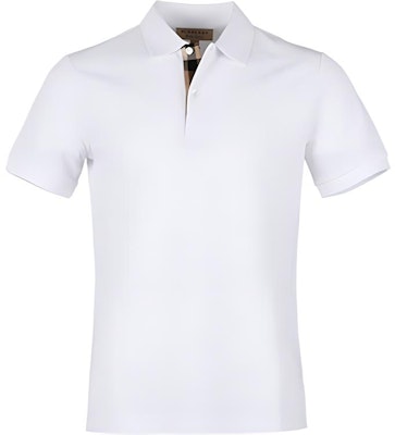Burberry White Logo Button Short Sleeve Polo Shirt. 80045791 Order Burberry White Logo Button Short Sleeve Polo Shirt. 80045791