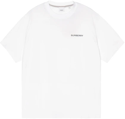 Burberry White Logo Crewneck Short Sleeve T-Shirt 80501661 Buy Burberry White Logo Crewneck Short Sleeve T-Shirt 80501661