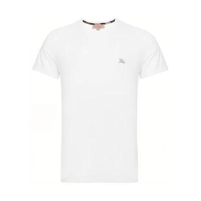 Burberry White Logo Graphic Crewneck T-Shirt 40618191