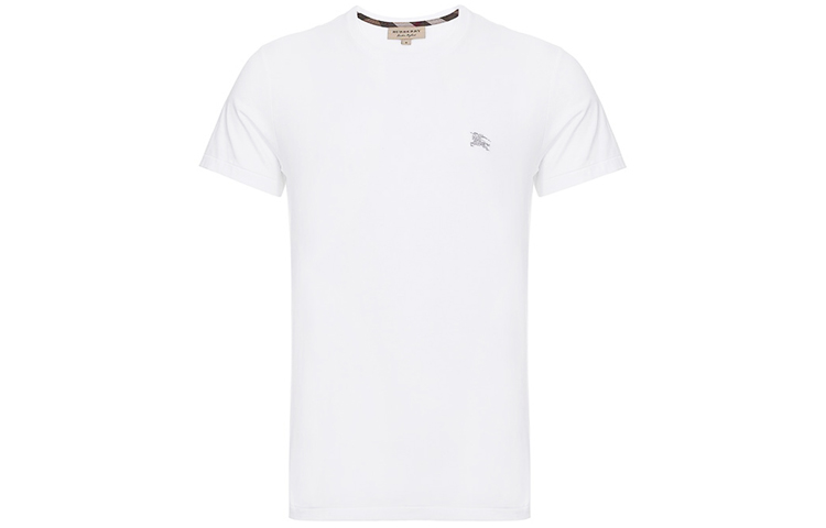 Burberry White Logo Graphic Crewneck T-Shirt 40618191 圖 2