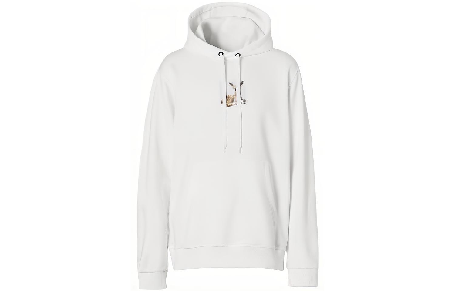 Burberry White Logo Print Casual Sweatshirt 80223751