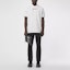 Lookbook Burberry White Mesh Polo Shirt with Address Print 80427511