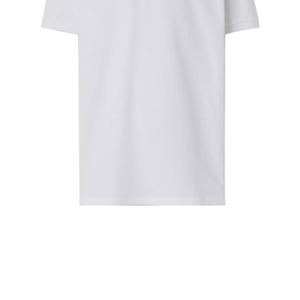 Details for Burberry White Mesh Polo Shirt with Address Print 80427511