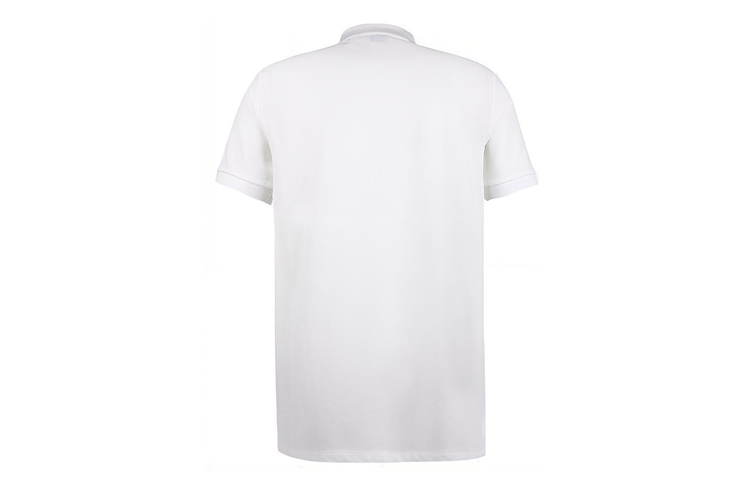 Burberry White Polo Shirt with Logo Embroidery 80162871 圖 3