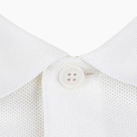 Sizing Burberry 白色刺繡標誌 Polo 衫 80162871