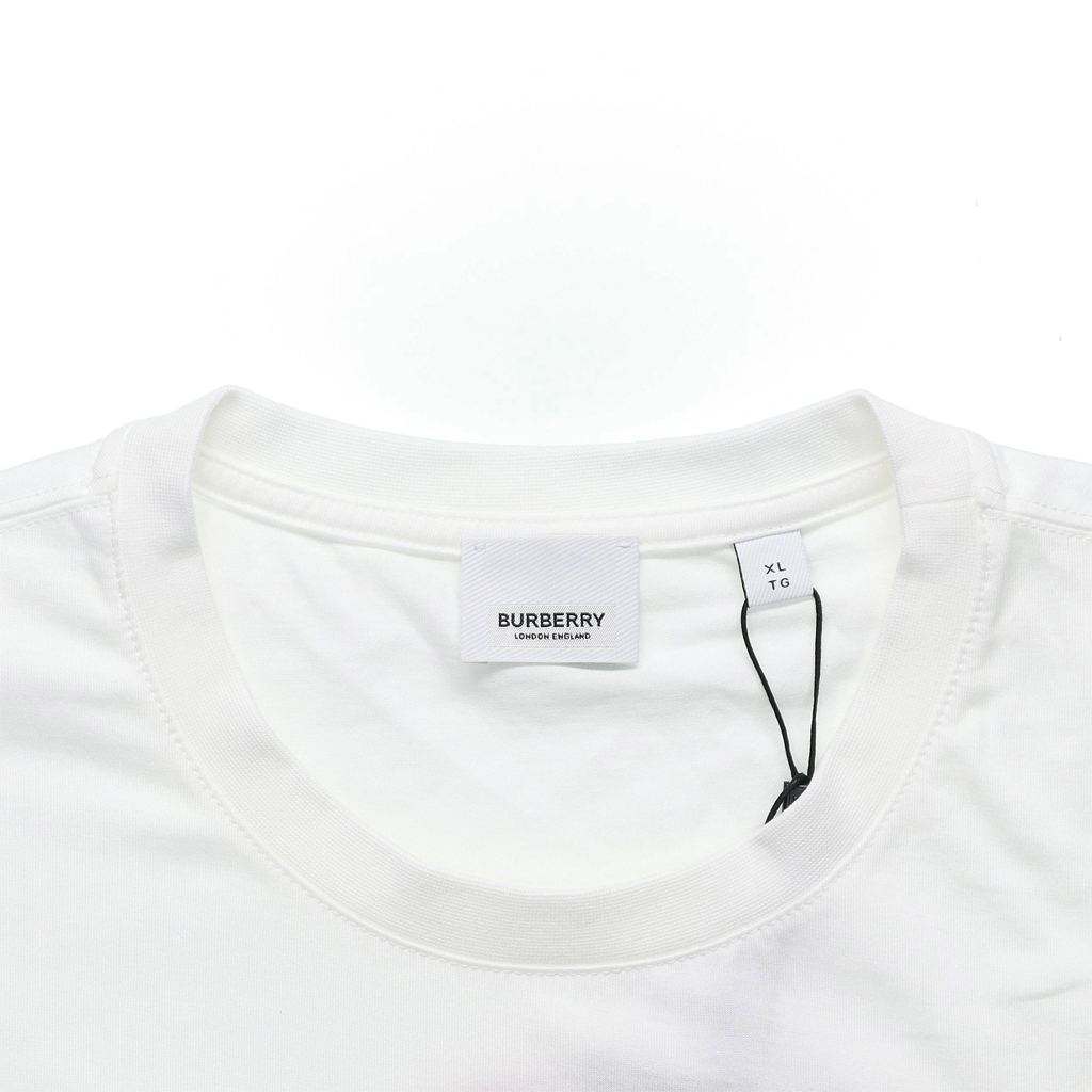 Burberry White Relaxed Fit Logo Graphic T-Shirt 80370481 圖 7