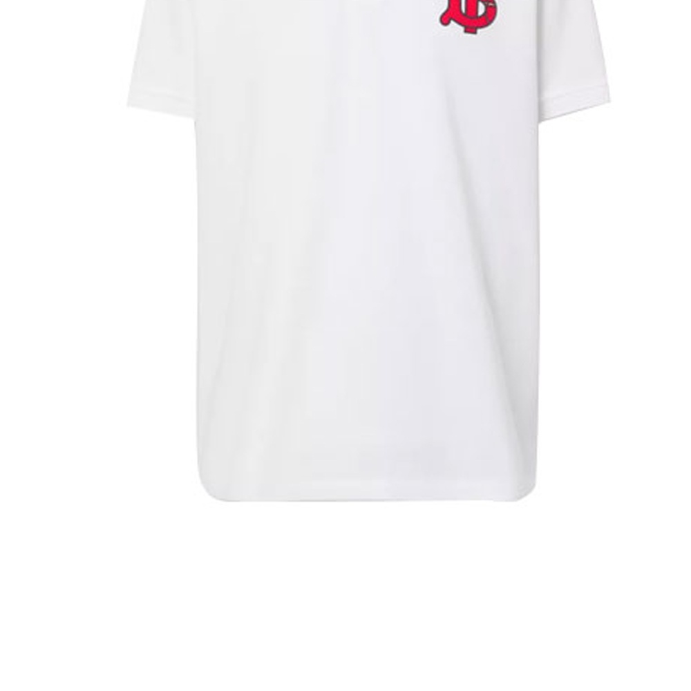 Burberry White Short-Sleeve Polo Shirt with Signature Monogram Print 80248521 圖 7