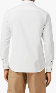 Burberry Kemeja Putih Lengan Panjang Polos dengan Kancing. 80288771 Shop Burberry Kemeja Putih Lengan Panjang Polos dengan Kancing. 80288771