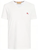 Burberry White V-Neck Short Sleeve Tee 80038351 Burberry White V-Neck Short Sleeve Tee 80038351