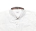 Sizing Burberry White Vintage Check Monogram Motif Long-Sleeve Shirt 80323081