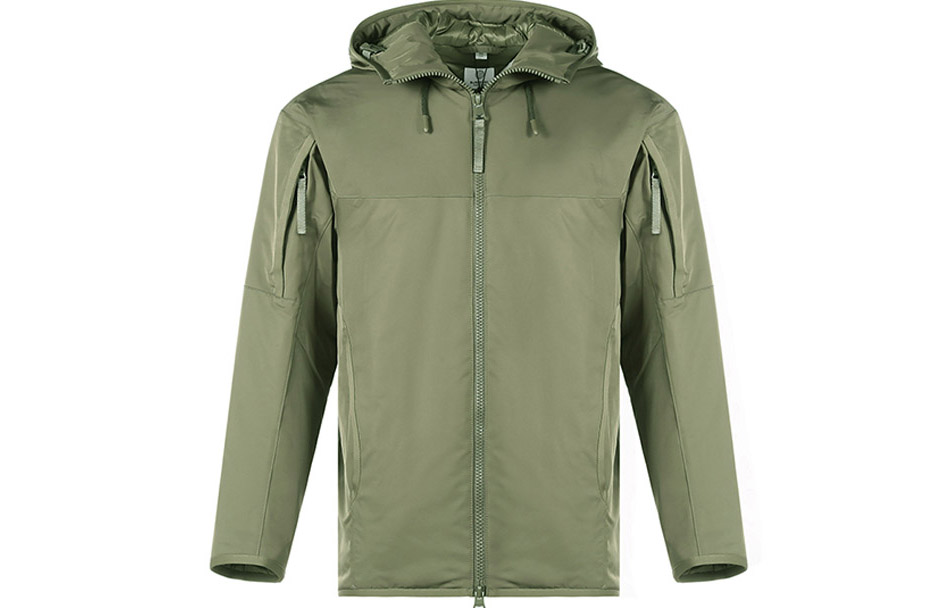 Burberry Winter Green Hooded Cotton Jacket. 80414031
