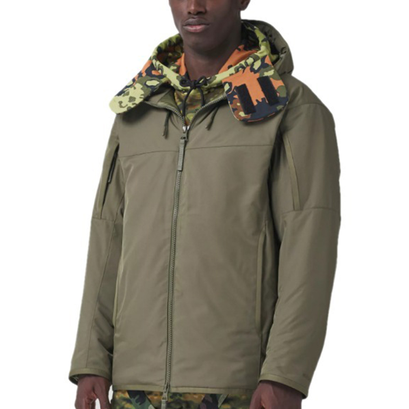 Burberry Winter Green Hooded Cotton Jacket. 80414031 圖 4