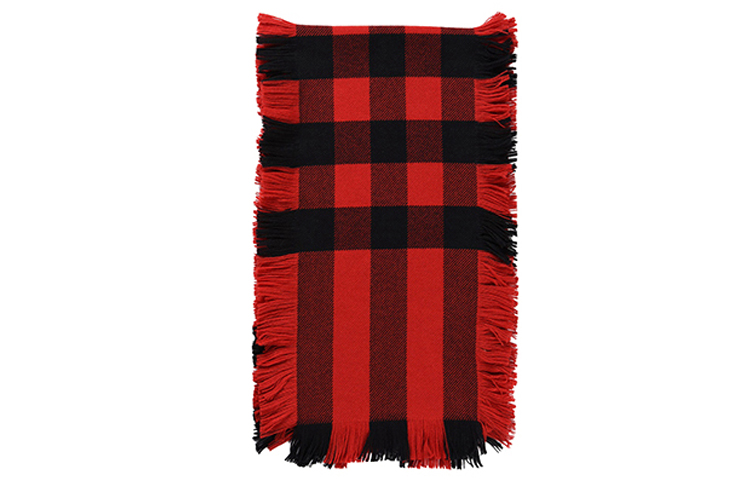 Burberry Wool Check Fringe Scarf Unisex Couple Design. 40609881 圖 4