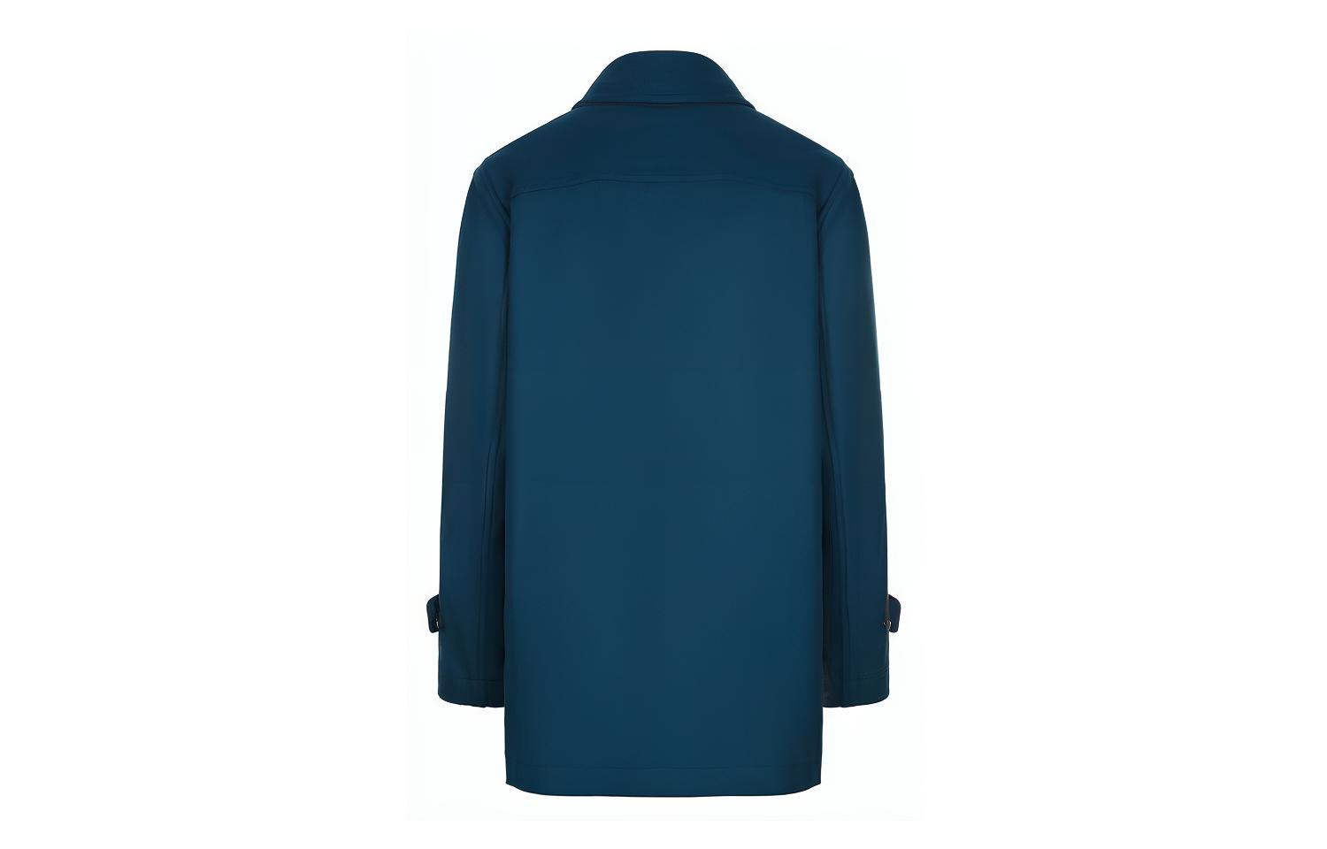 Lookbook Burberry Wool Duffle Coat in Navy Blue 40002831