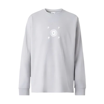 Burberry Pop Trading Company FW22 Logo Print Sweatshirt Light Grey Men’s. 80548561