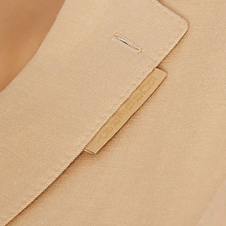 Burberry Yellow Single-Breasted Long-Sleeve Blazer Jacket. 80384841 圖 7